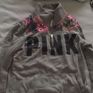 PINK (VS) quarter zip